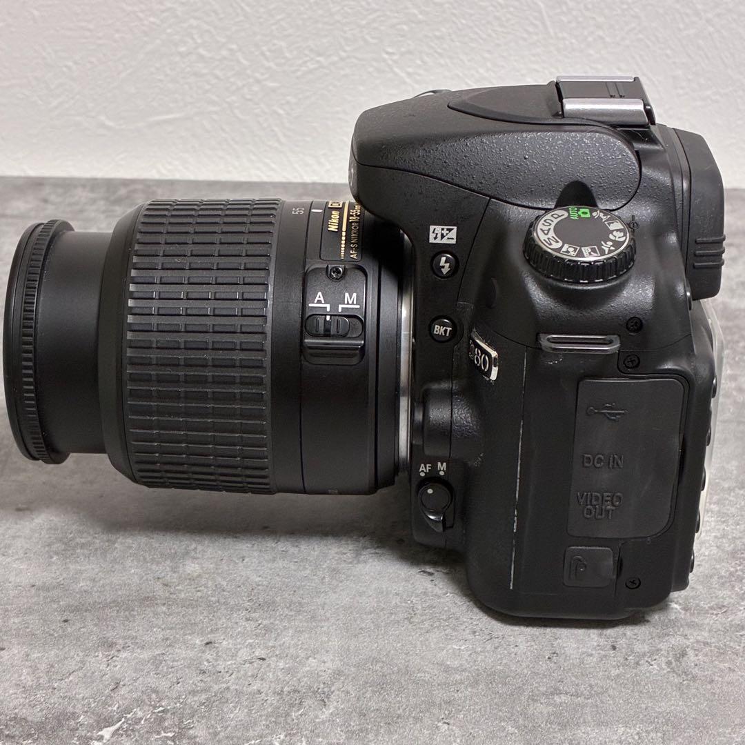 ⭐️美品⭐️ニコン Nikon D80 & ダブルズームレンズ ショット数51回！