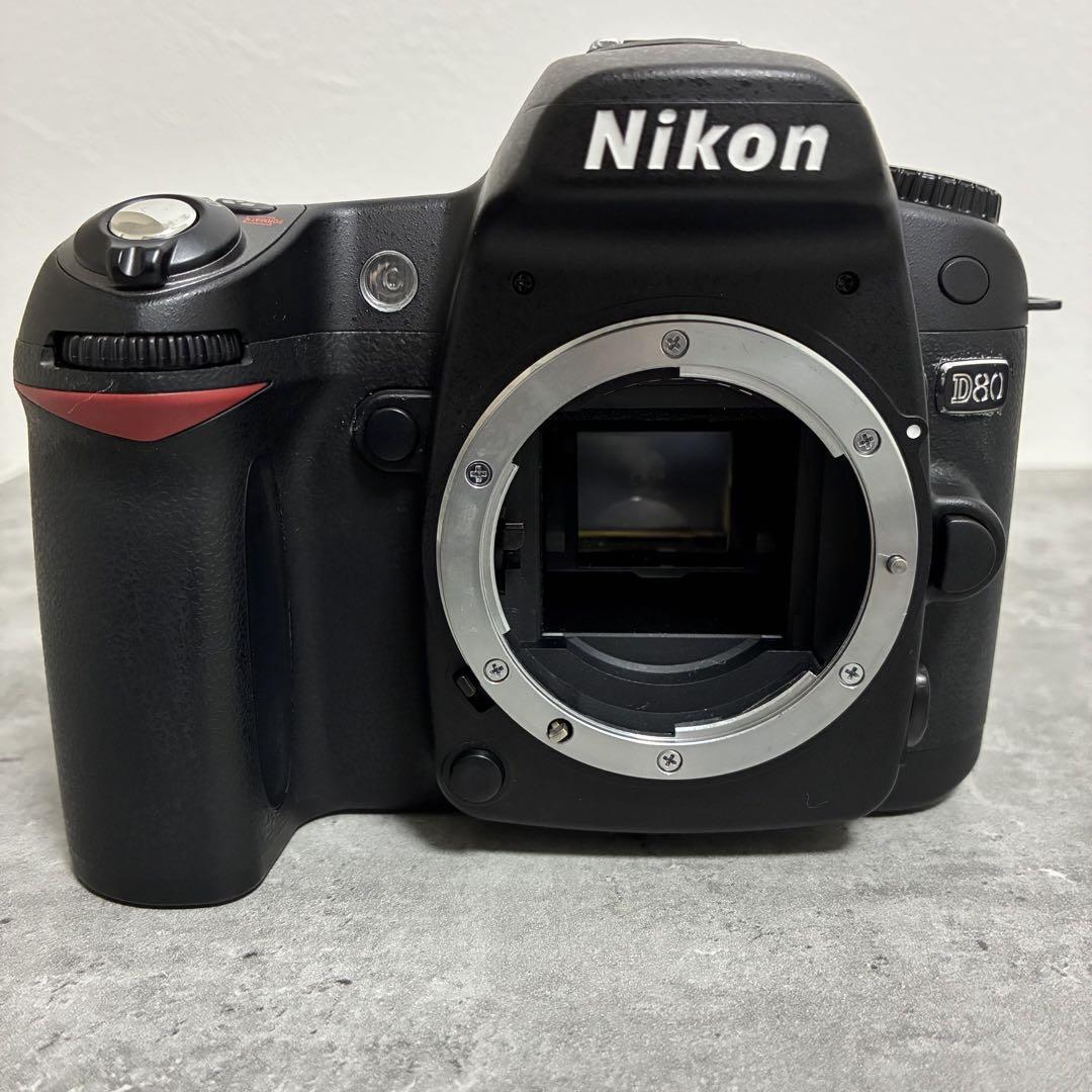 ⭐️美品⭐️ニコン Nikon D80 & ダブルズームレンズ ショット数51回！