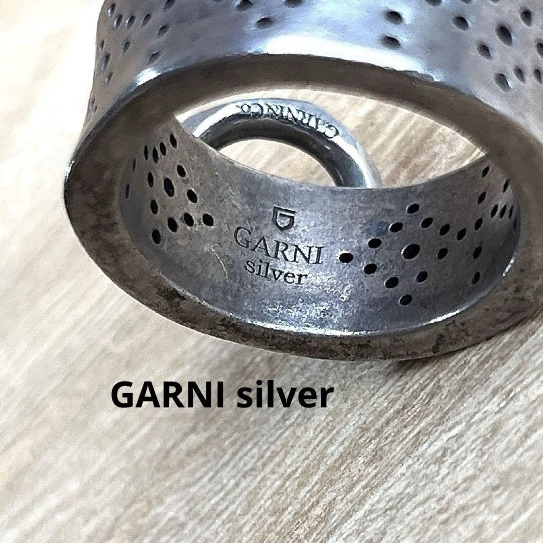 GARNI ガルニ リングチャーム SILVER リング 約19号位 GARNI ガルニ リングチャーム SILVER リング 約19号位 - メルカリ