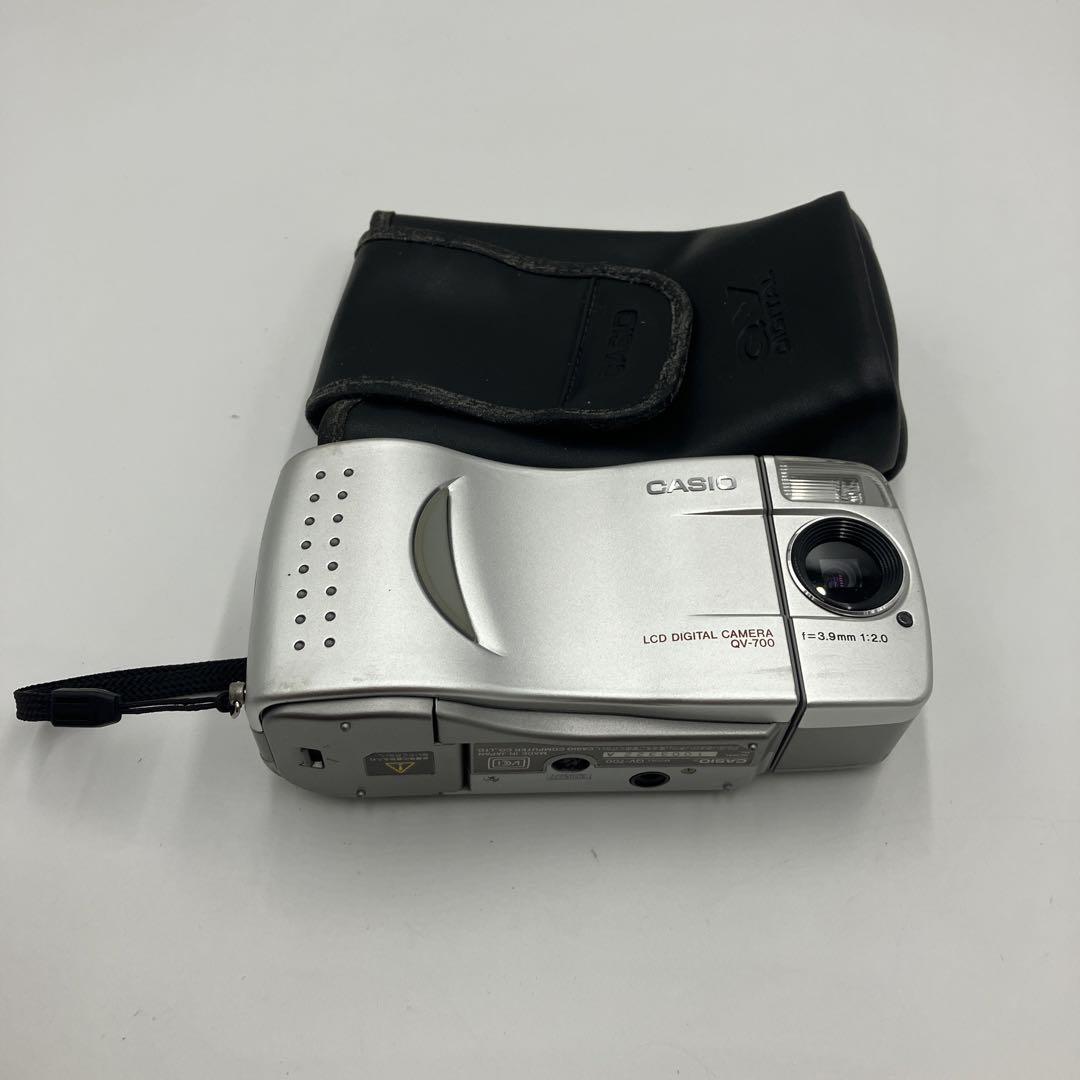 Casio QV-700 オールドすぎるコンデジ 激レアカメラ【稼動品！】 稀少 通電・基本動作確認 カシオ CASIO QV-700 回転式レンズで自