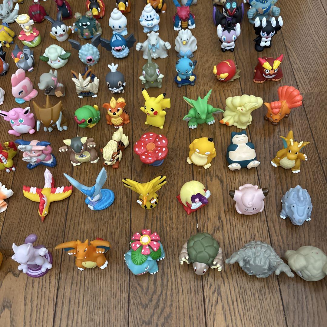 ポケモンキッズ　クリア　指人形　ポケモン　フィギュア　初代　リザードン