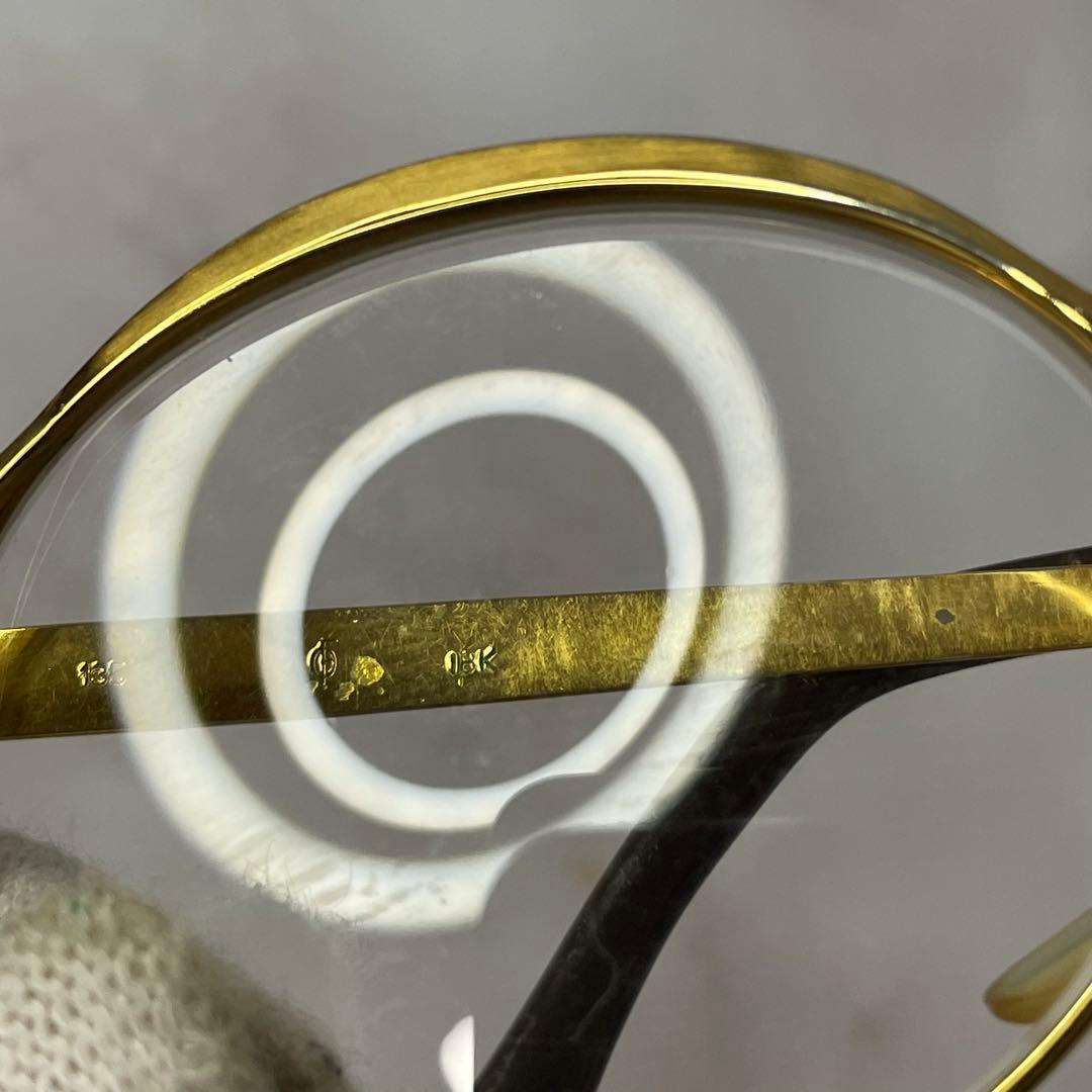 METZLER メッツラー 18K 刻印 高級 ヴィンテージ メガネ 貴重