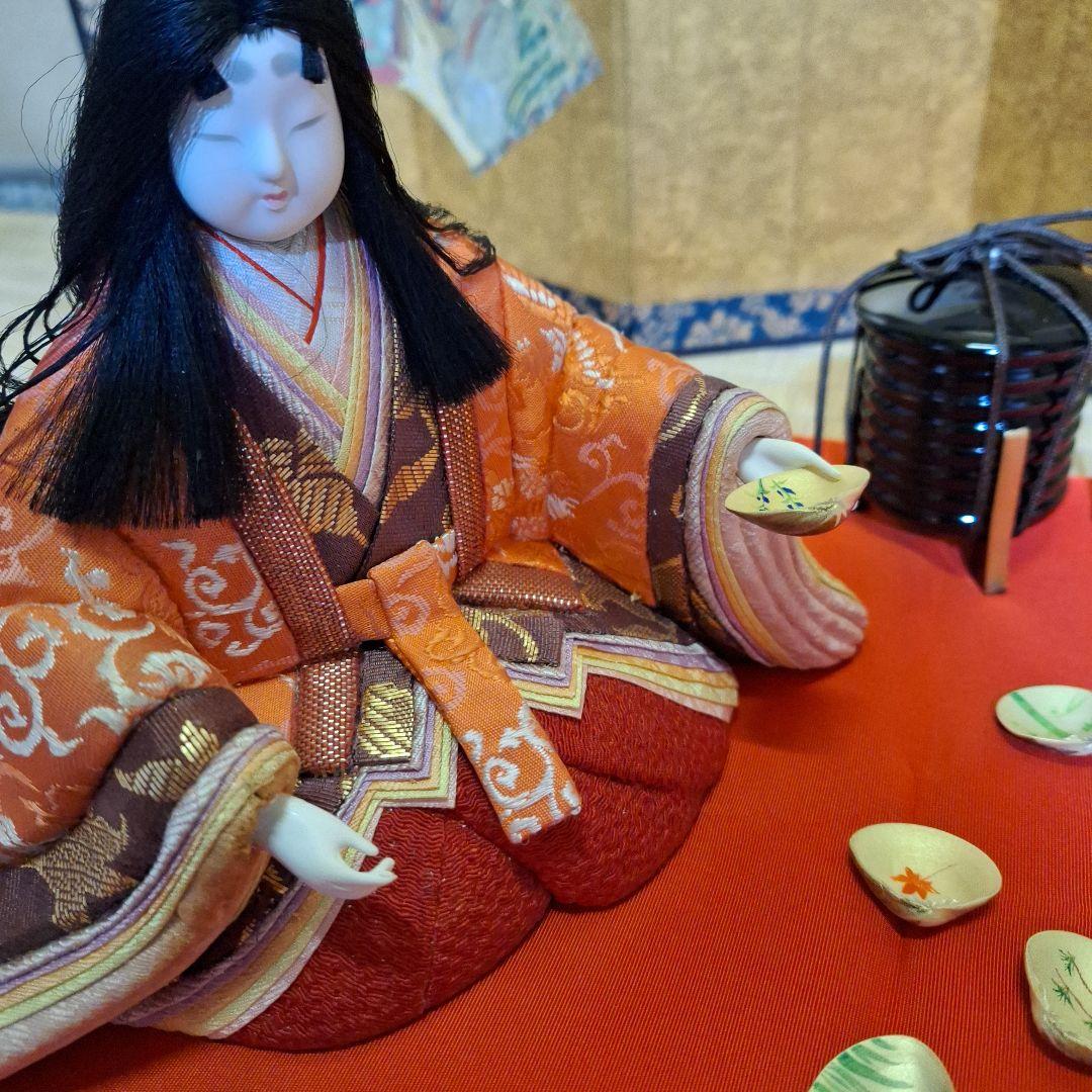 貝合わせ、木目込み人形、屏風、