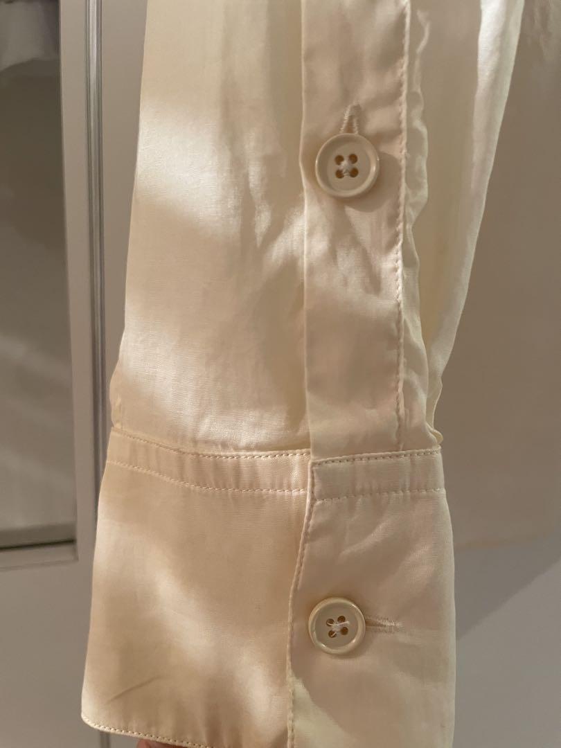 JIL SANDER オーガンジーオーバーサイズシャツ