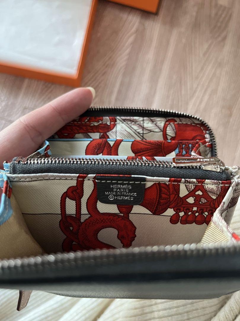 と*か様 HERMES シルクインコンパクト財布　新品