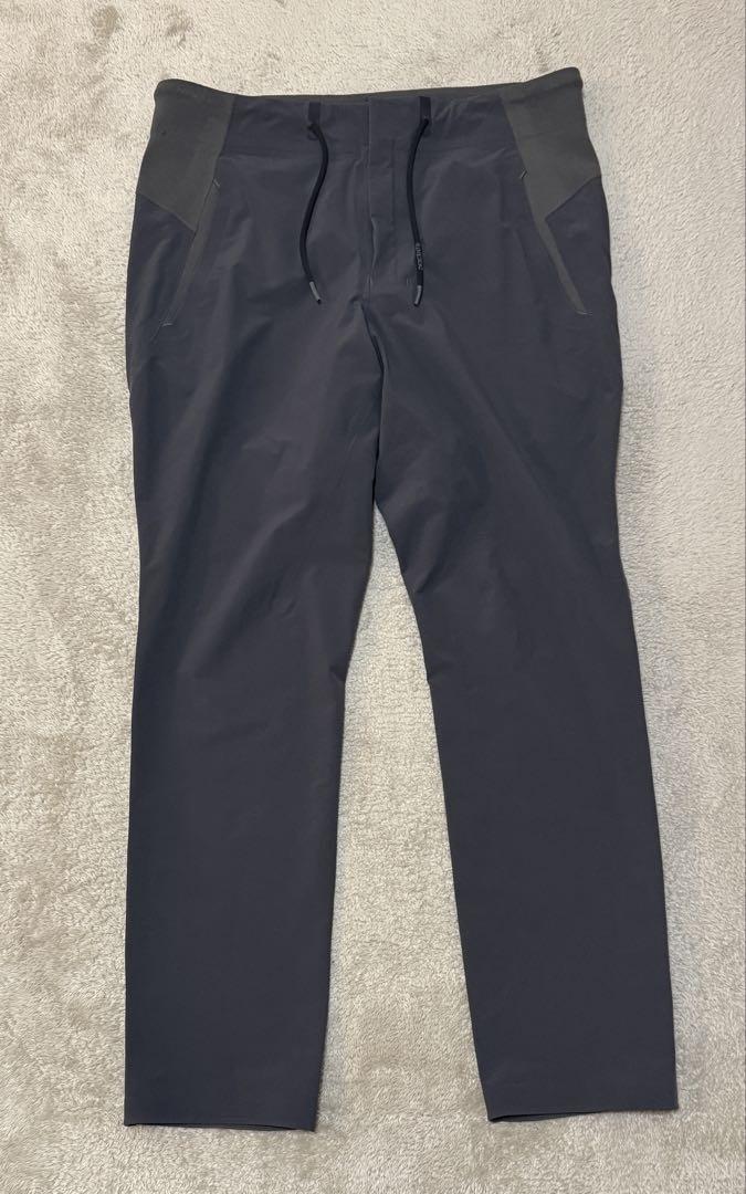 DESCENTE デサント フュージョンニットロングパンツ L グレー