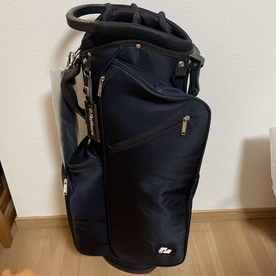 フジクラFJKRスタンドキャディバッグ（ラスターネイビー）新品未