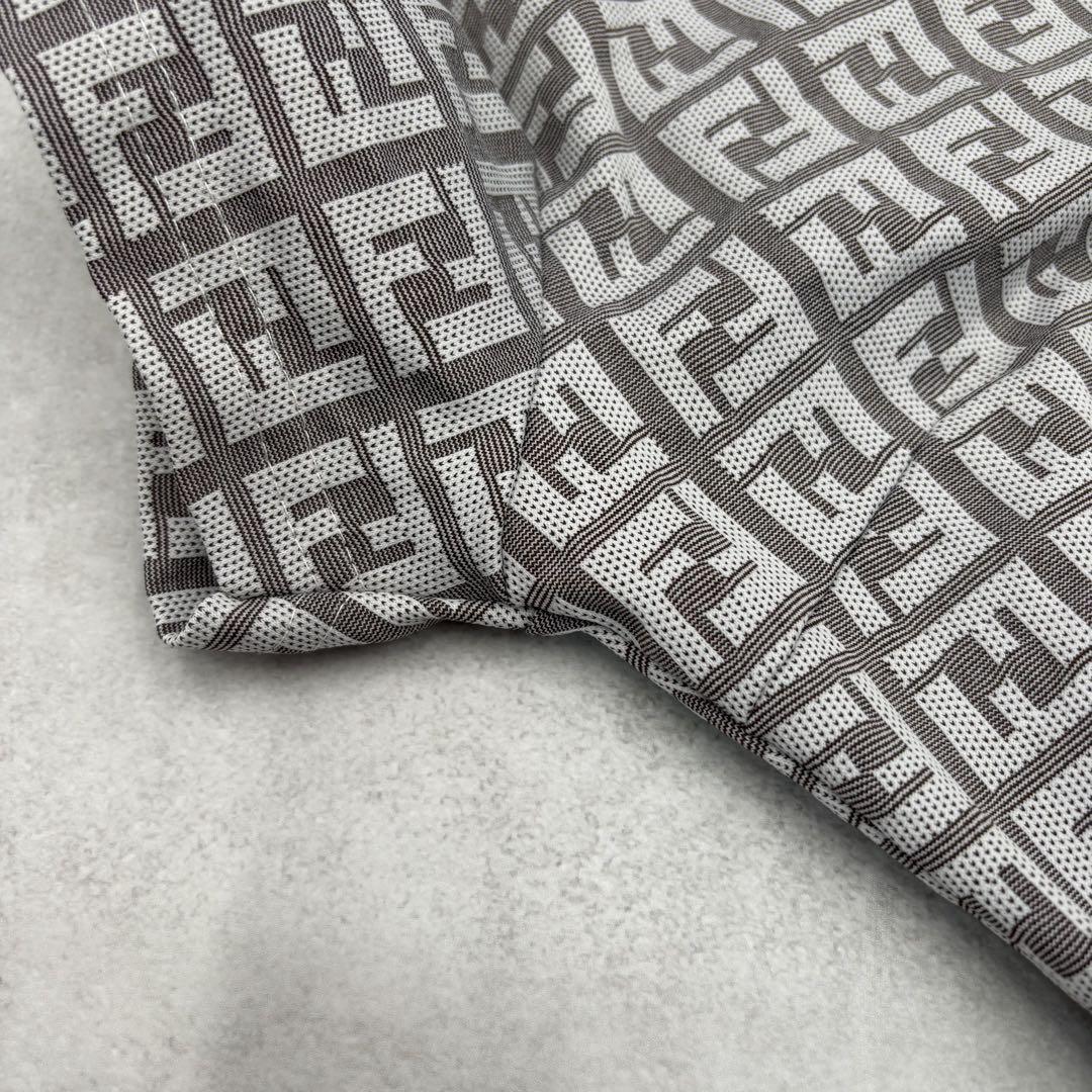 フェンディ　FENDI ポロシャツ　トップス　Tシャツ　ズッカ柄　イタリア製