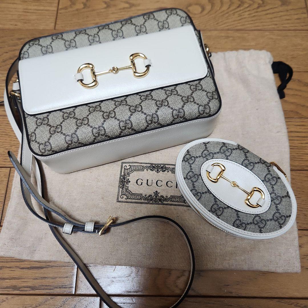 【GUCCI 】ショルダーバッグ&コインケース⭐ ホースビット