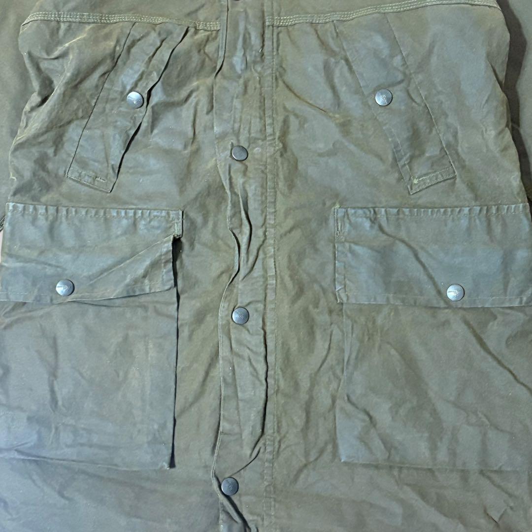 【UK古着】ビーバーオブボルトン イングランド オイルドジャケット ロング丈 【UK古着】ビーバーオブボルトン イングランド オイルドジャケット ロング丈