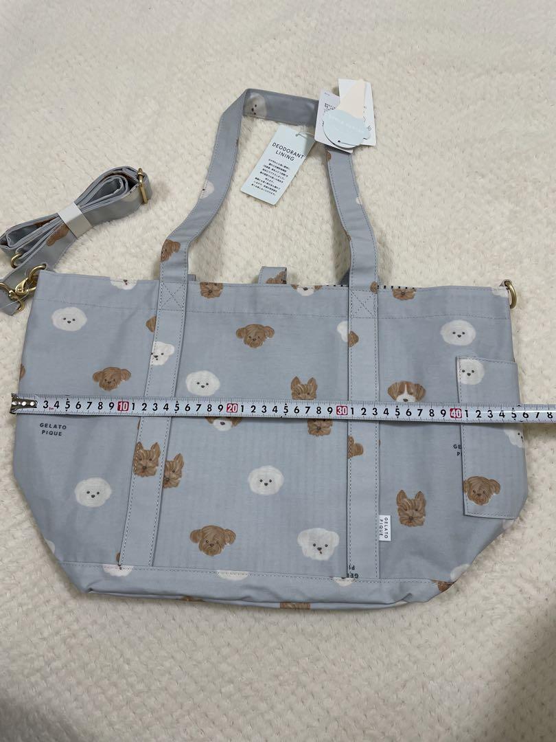 【未使用タグ付き】メレンゲドッグ マザーズバッグ ブルー