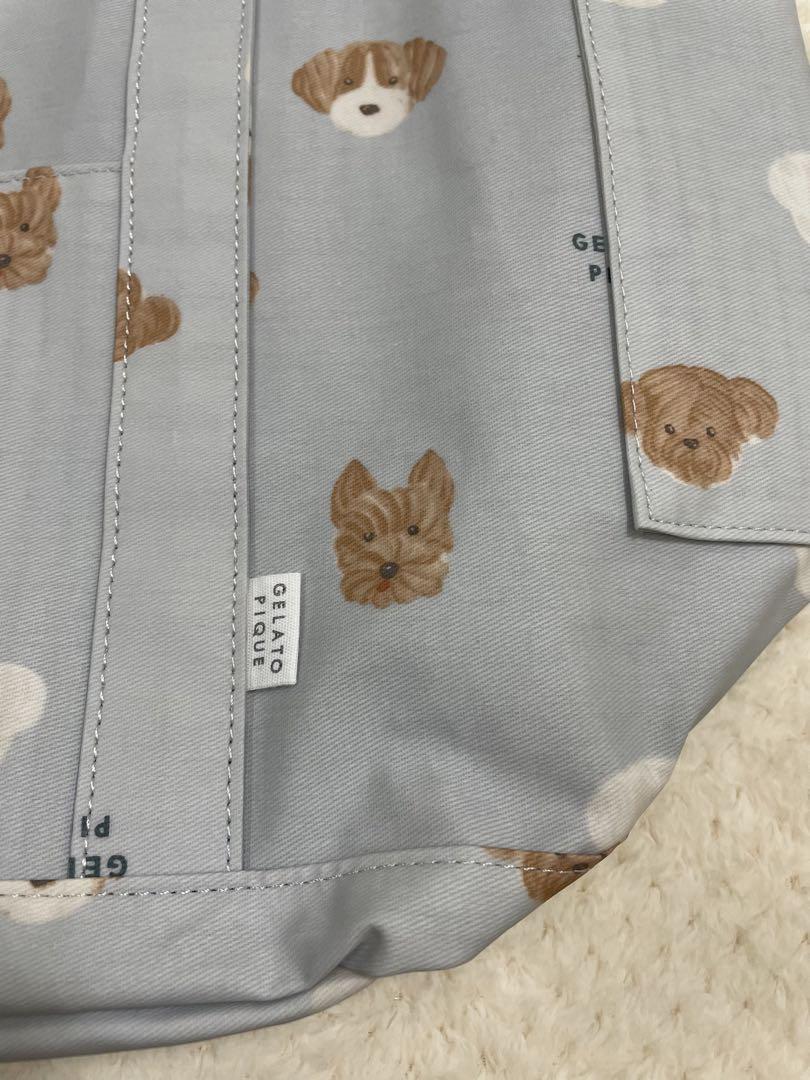 【未使用タグ付き】メレンゲドッグ マザーズバッグ ブルー
