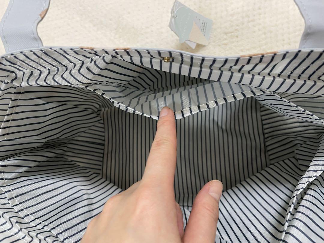 【未使用タグ付き】メレンゲドッグ マザーズバッグ ブルー