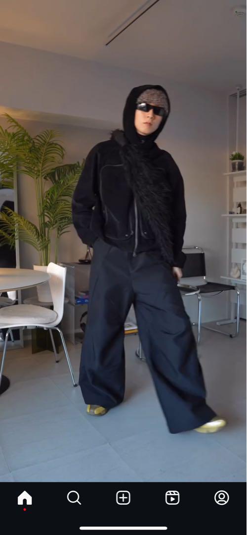 パンツ common divisor 美品 COMMON/DIVISOR 変形ワイドパンツ スラックス コモンディ
