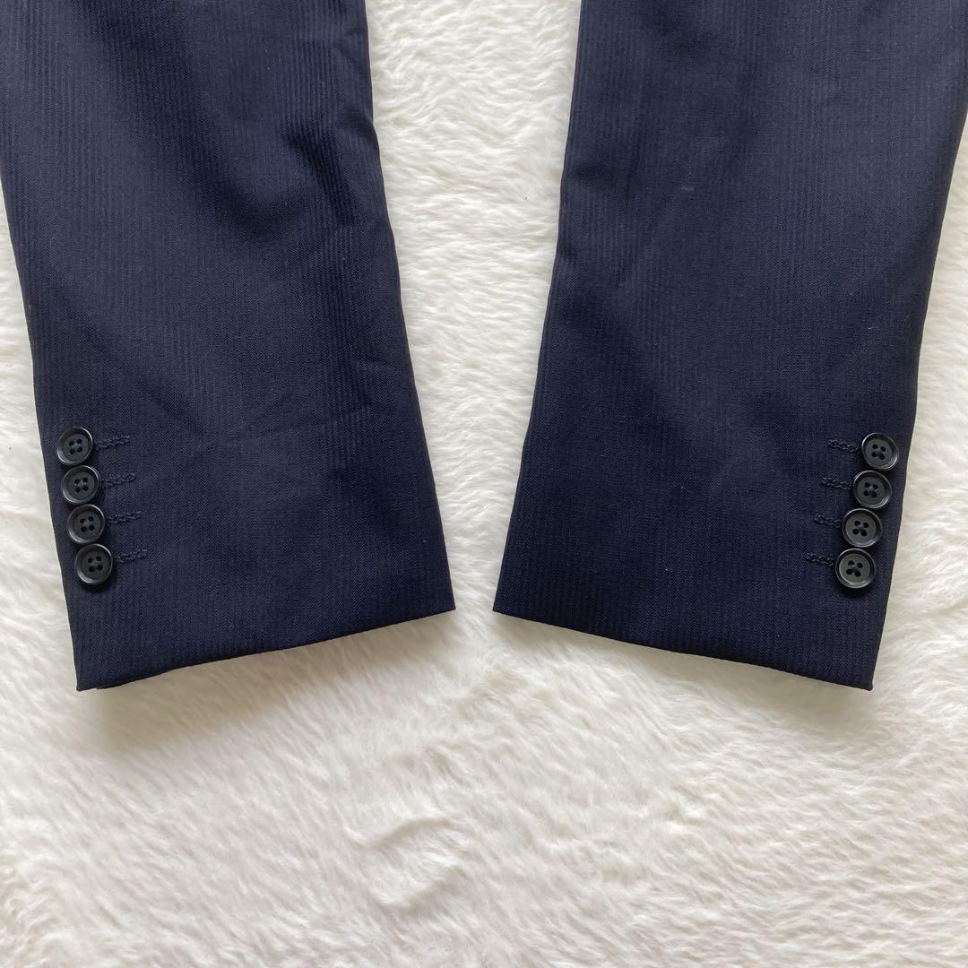 ✨極美品✨ オリヒカ　2パンツ　ソロテックス　A6　セットアップスーツ　濃紺　L