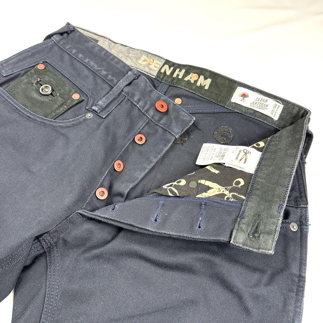 【限定品】 DENHAM デンハム クロスバック MIJKD ネイビー 日本製