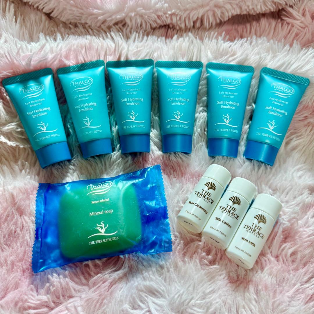 ザ・テラスホテルのグッツ、アメニティ、THALGOほか ザ・テラスホテルのグッツ、アメニティ、THALGOほか - メルカリ