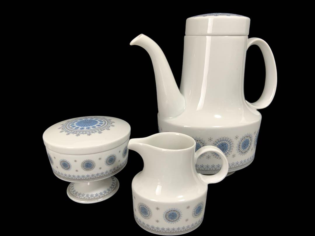 ☆未使用 ローゼンタール 雪の結晶 デミタスカップ 6客 コーヒーセット 画像6
