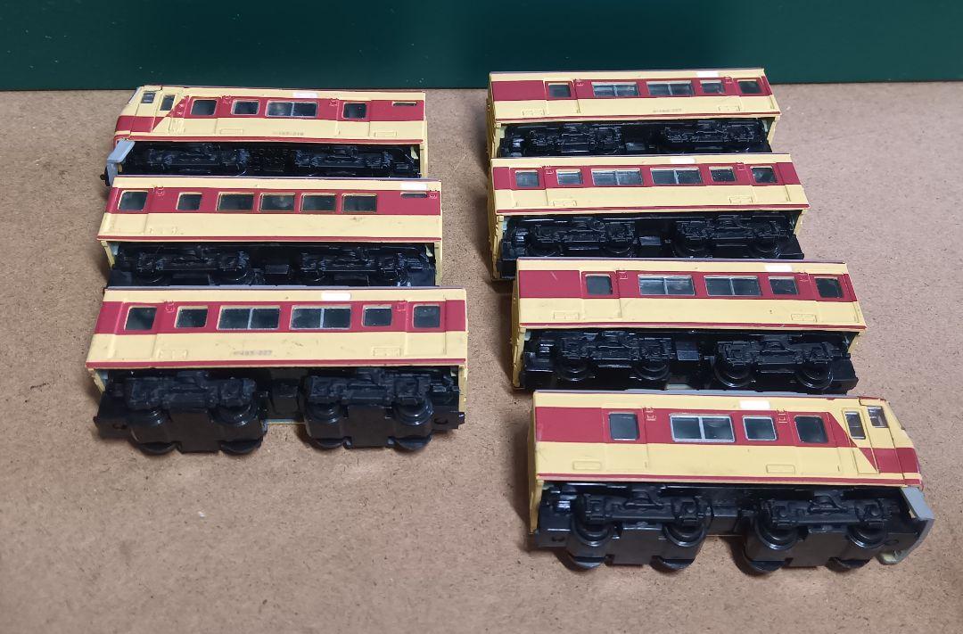 予約販売 中古：ジャンク】Bトレ 185系200番 あまぎ国鉄色 OM08編成 鉄道模型