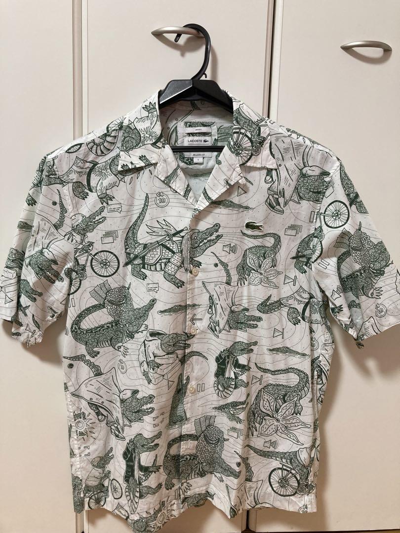 LACOSTE NETFLIX コラボアロハシャツ Mサイズ