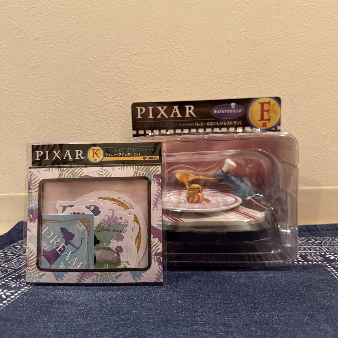 Pixar　ハッピーくじ　E賞　シーンフィギュア　レミーのおいしいレストラン