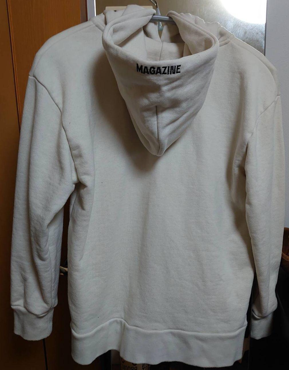 爆買い100%新品 THIRD MAGAZINE ロゴ刺繍プルオーバーパーカー 2ujS6-m29678564097 新品限定SALE