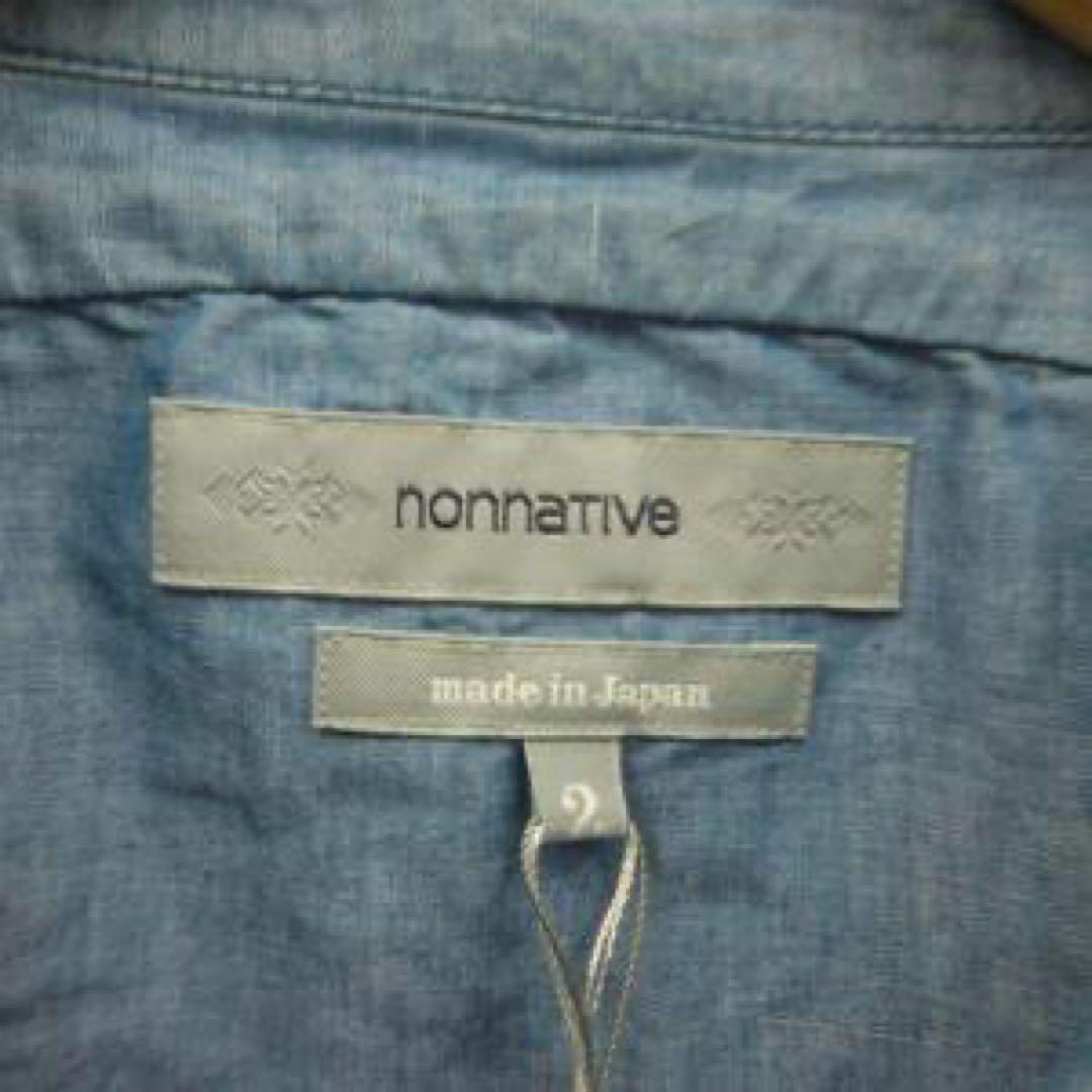 新品 nonnative ウエスタンシャツ