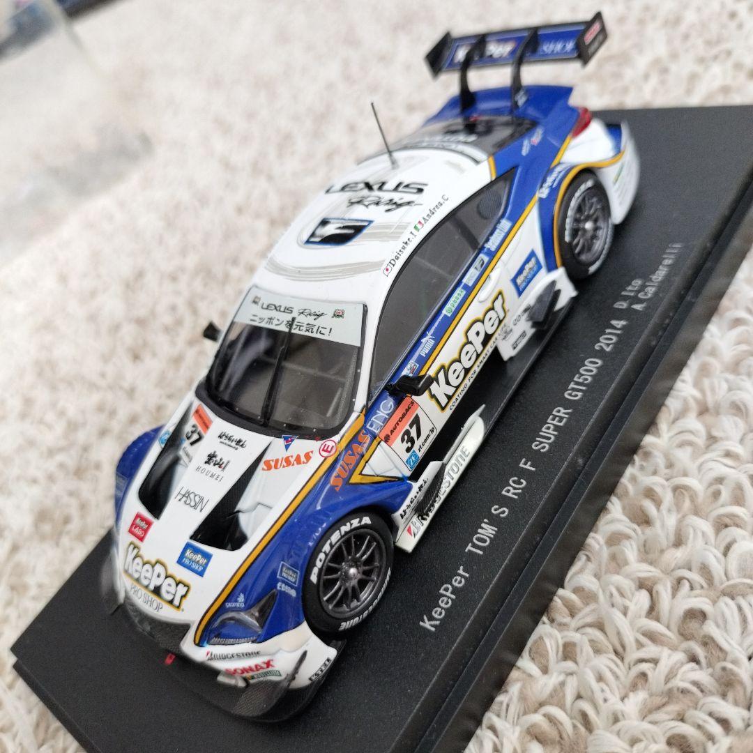 ミニカー Keeper TOM'S Lexus RC F 2014 1/43