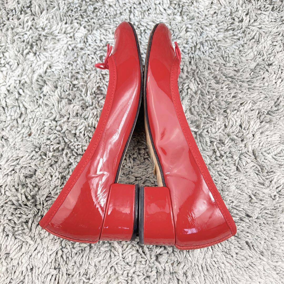 ✨良品✨レペット　カミーユ　レッド　repetto 赤 バレエ