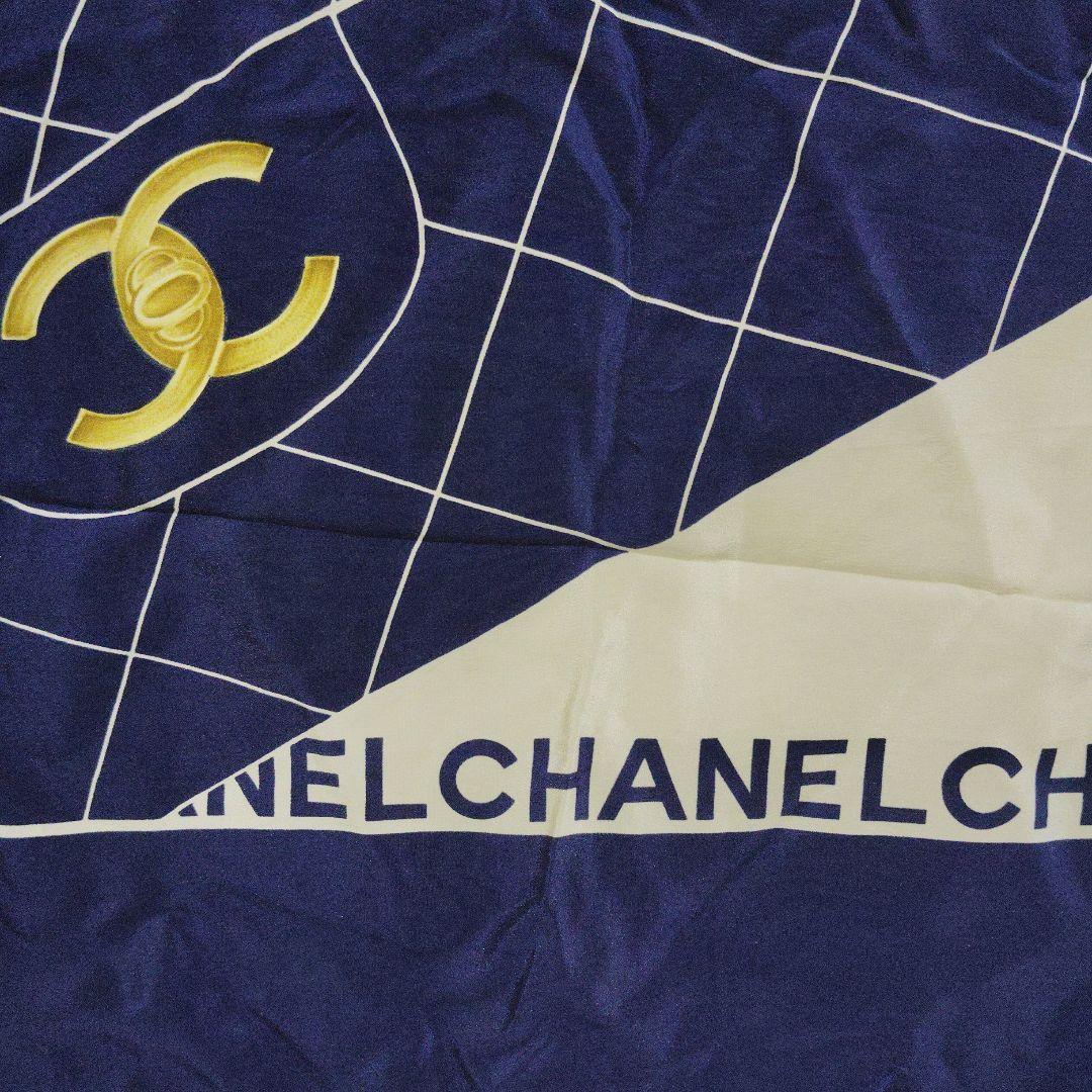 ✿正規CHANELシャネル マトラッセ柄シルク100大判スカーフ✿
