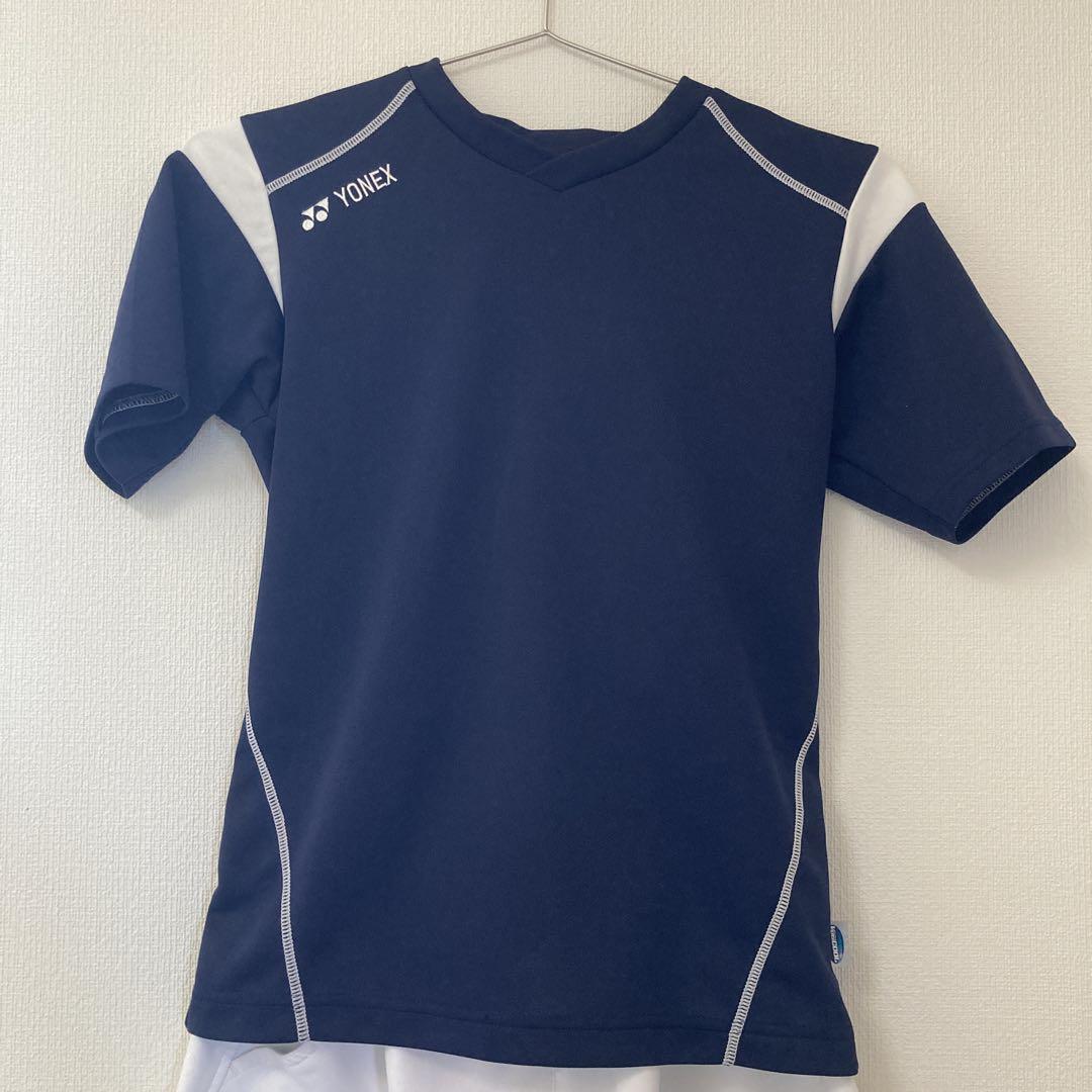 YONEX バドミントンウェアセット ネイビー/ホワイト - メルカリ