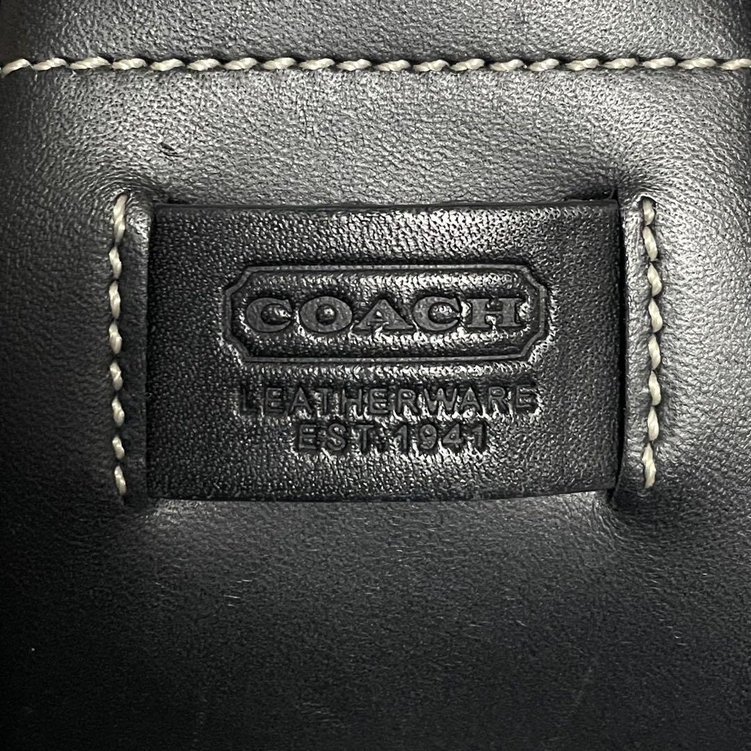 ✨極美品✨COACH シグネチャー キャンバス×レザー ワンショルダーバッグ