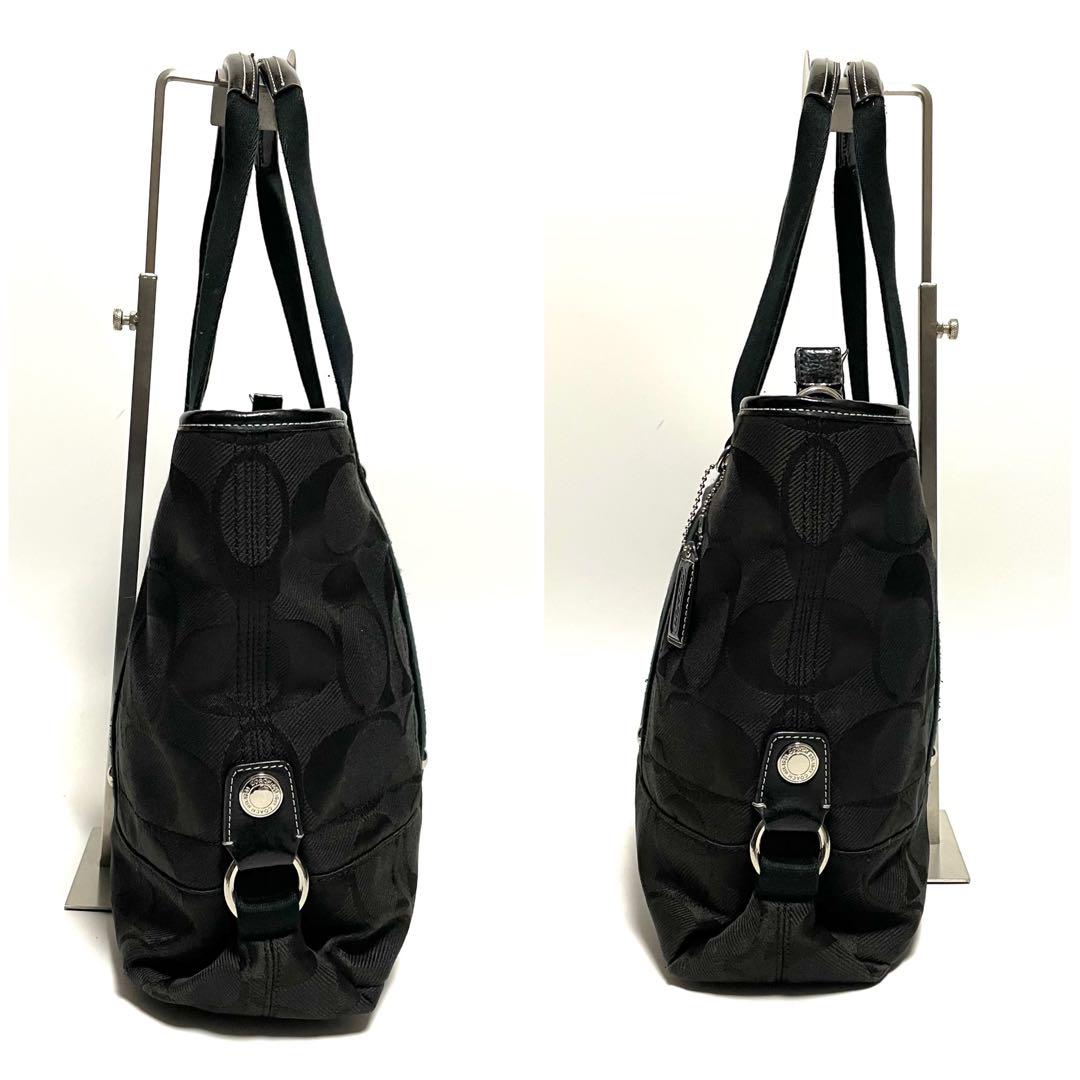 ✨極美品✨COACH シグネチャー キャンバス×レザー ワンショルダーバッグ