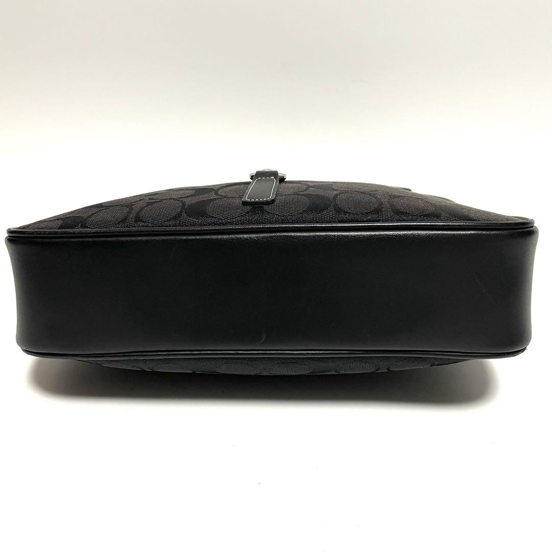 ✨極美品✨COACH シグネチャー キャンバス×レザー ワンショルダーバッグ
