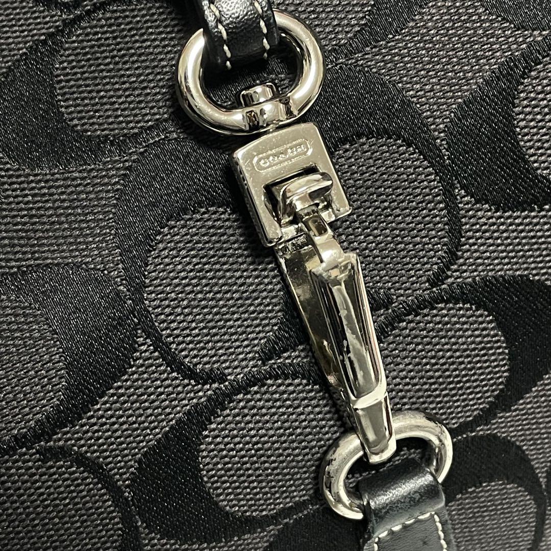 ✨極美品✨COACH シグネチャー キャンバス×レザー ワンショルダーバッグ