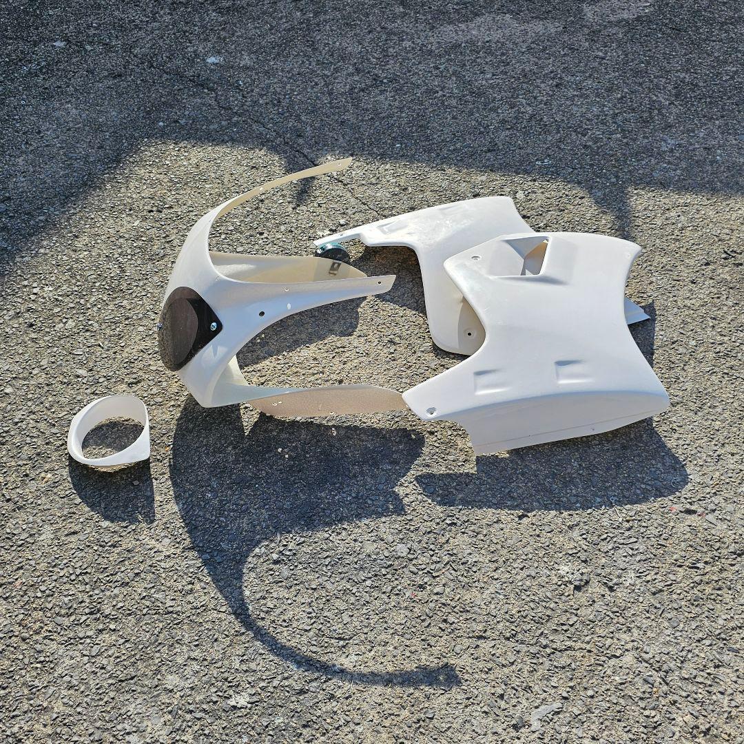 FRP製 NSR50.80用 後期形状 耐久フルカウル スモーク ライトなし FRP製 NSR50.80用 後期形状 耐久フルカウル スモーク ライトなし