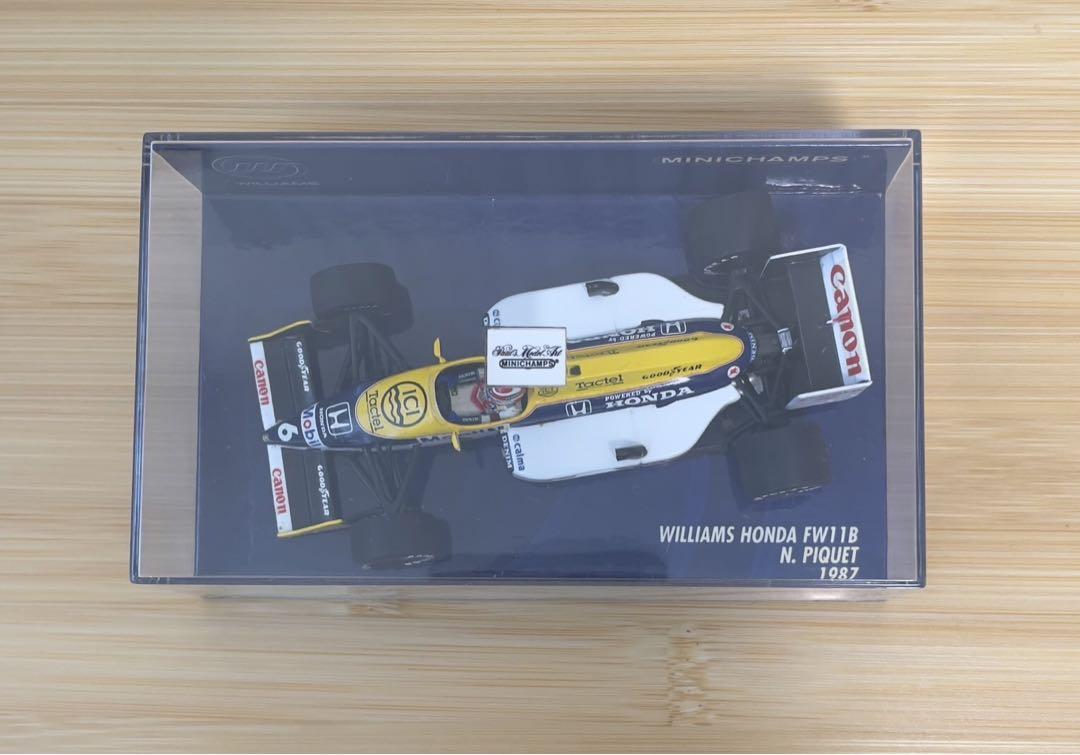 美品◆ MINI CHAMPS WILLIAMS HONDA FW11B