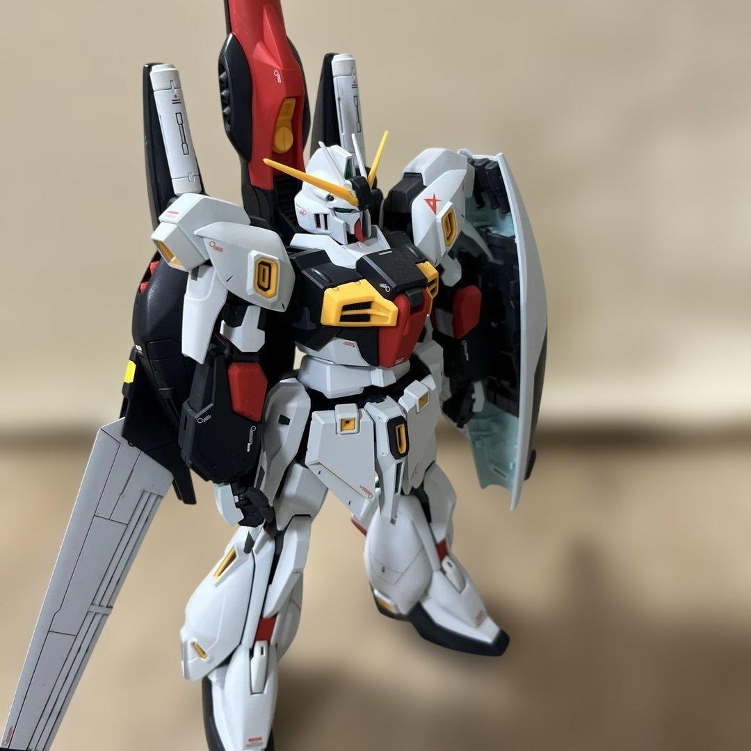 MG プレバン限定　リ・ガズィ・カスタム　νガンダムカラー MG 1/100 リ・ガズィ・カスタムを全塗装！νガンダムカラーに変更