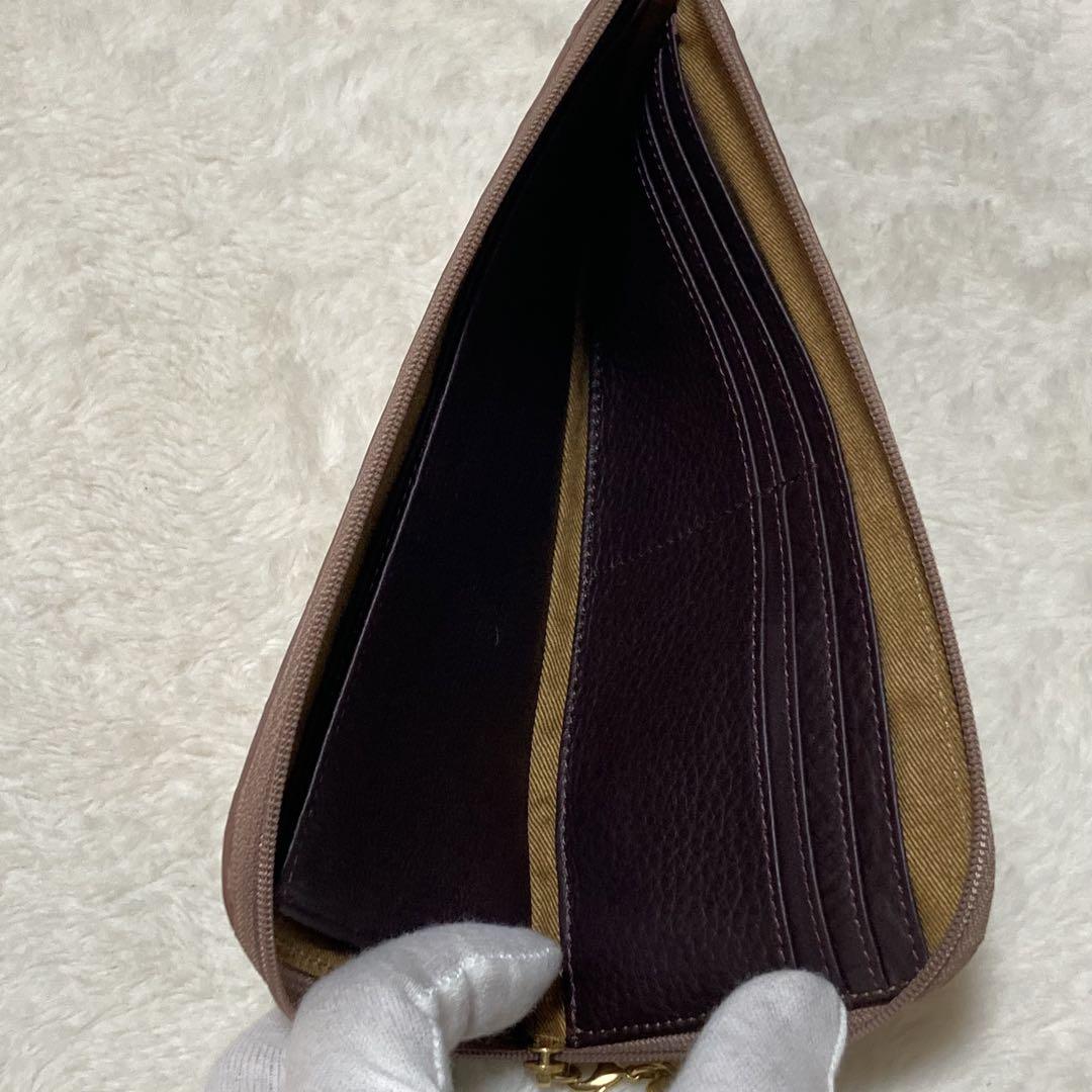 未使用級　ATAO アタオ　リモヴィトロ　長財布　L字ファスナー