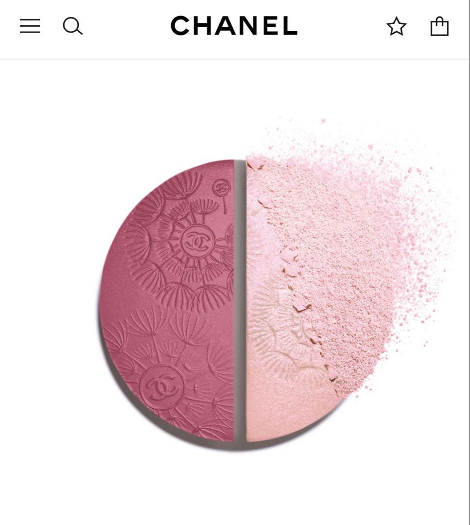 【新品未使用】CHANEL ジャルダン イマジネール チークデュオ
