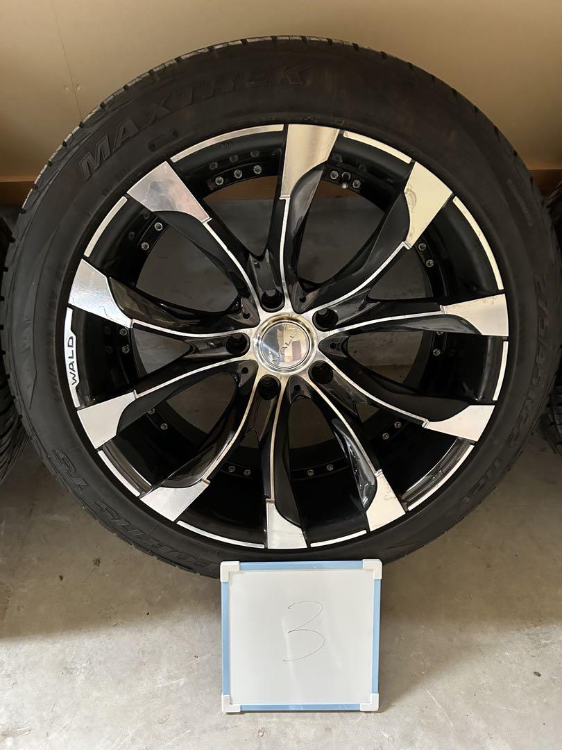 WALD JARRET 275/45R22 タイヤセット