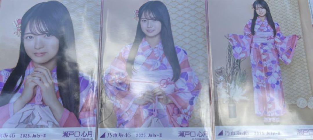 乃木坂46 瀬戸口心月デニムワンピ 生写真 3種コンプ - メルカリ