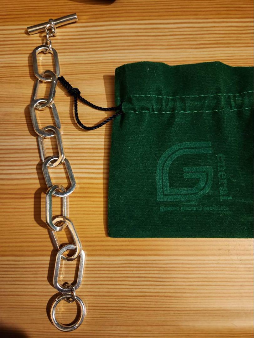 GENERAL T-bar Bracelet 06　silver925