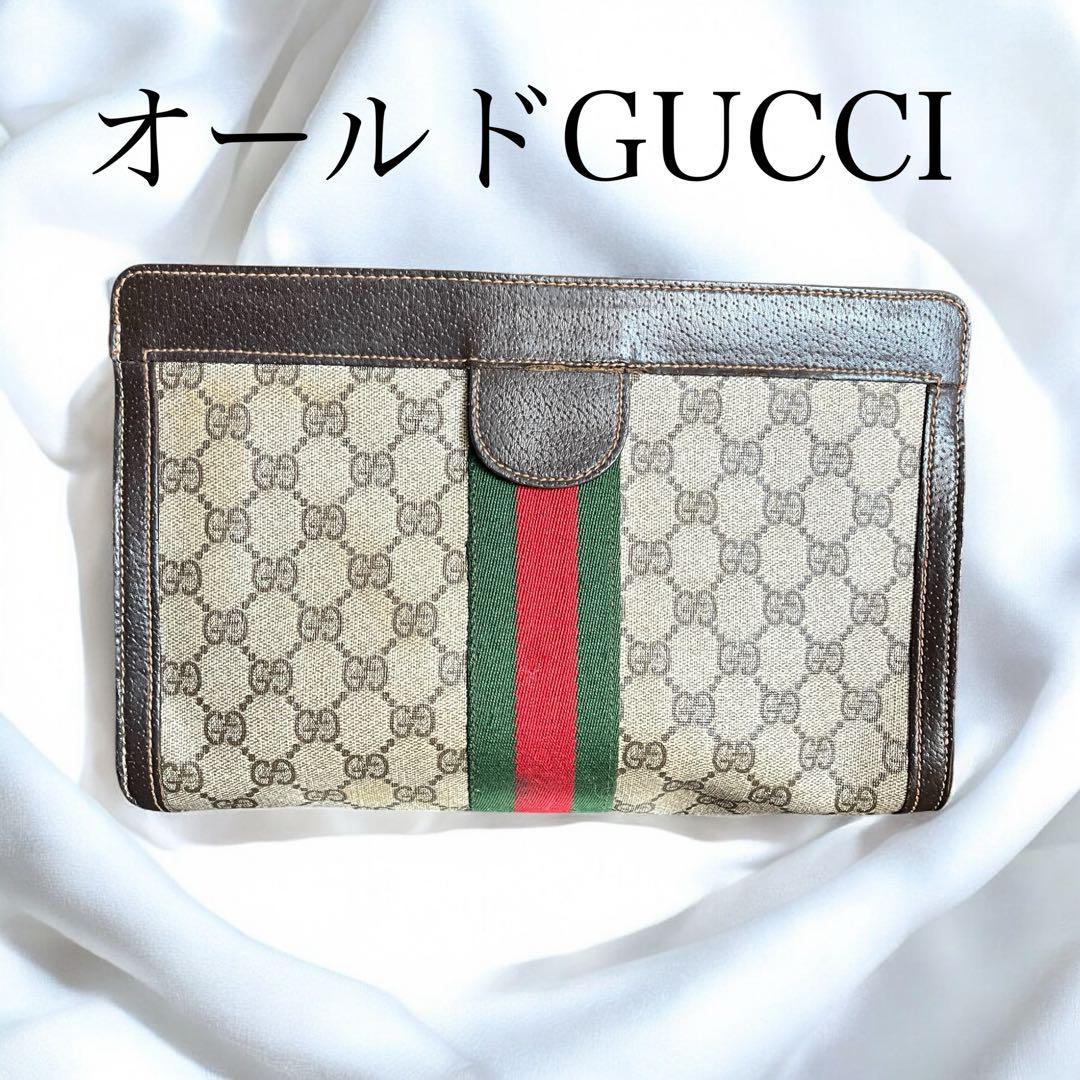 充実の品 シェリーライン クラッチバッグ オールドグッチ 美品 メルカリ - バッグ