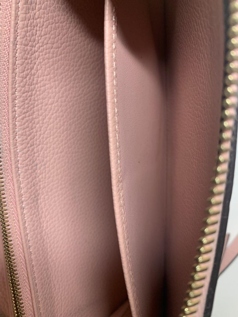 ルイ ヴィトン LOUIS VUITTON 長財布　ピンクゴールド