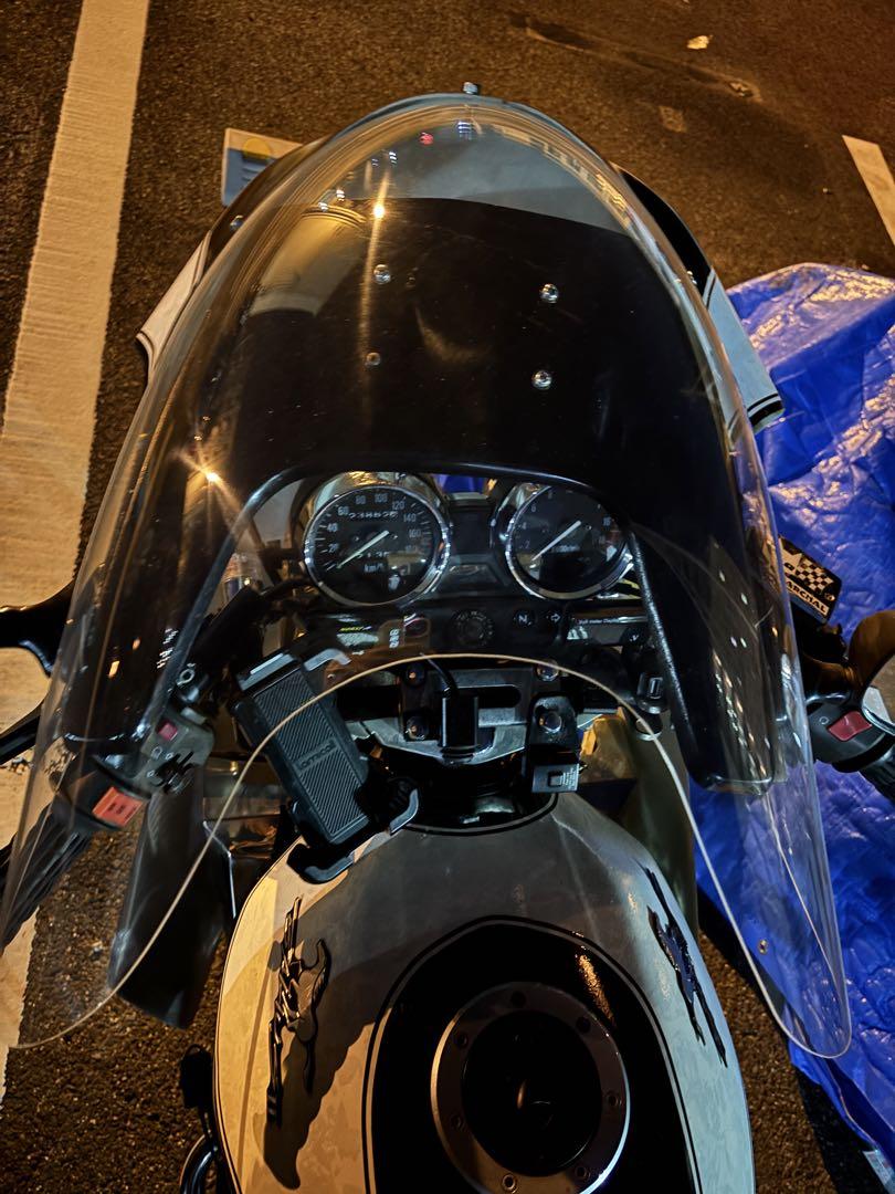 ほぼ新品バイク用カウル 白/黒デュアルカウル ミラーセット ほぼ新品バイク用カウル 白/黒デュアルカウル ミラーセット