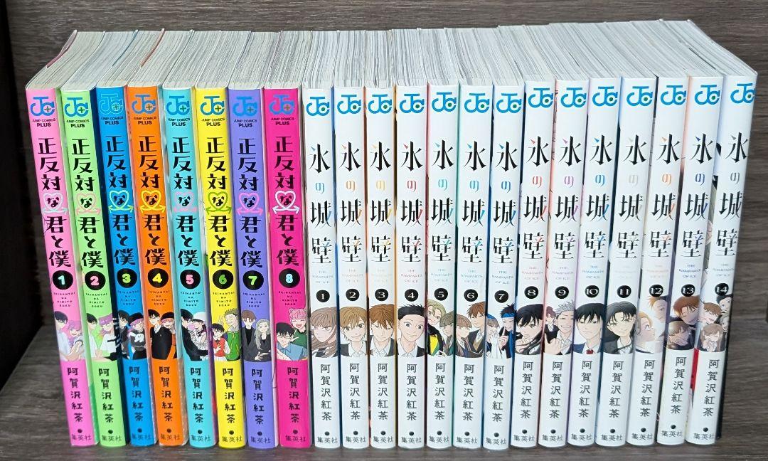 【18冊初版※22冊セット】氷の城壁1~14巻　正反対な君と僕 1~8巻　全巻