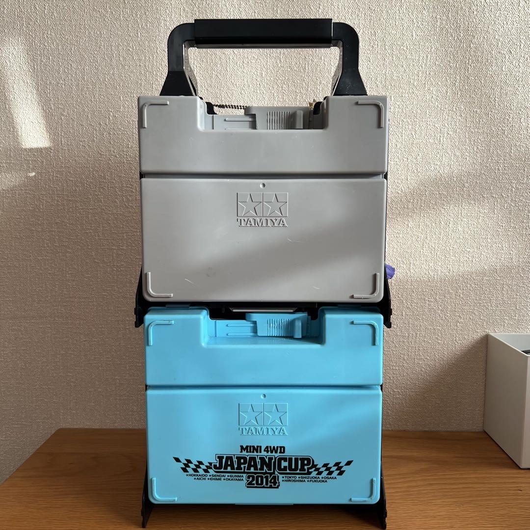 タミヤ ミニ四駆 JAPAN CUP 2015 収納ボックス ピットBOX □激レア タミヤ ミニ四駆ジャパンカップ2014 ポータブルピット