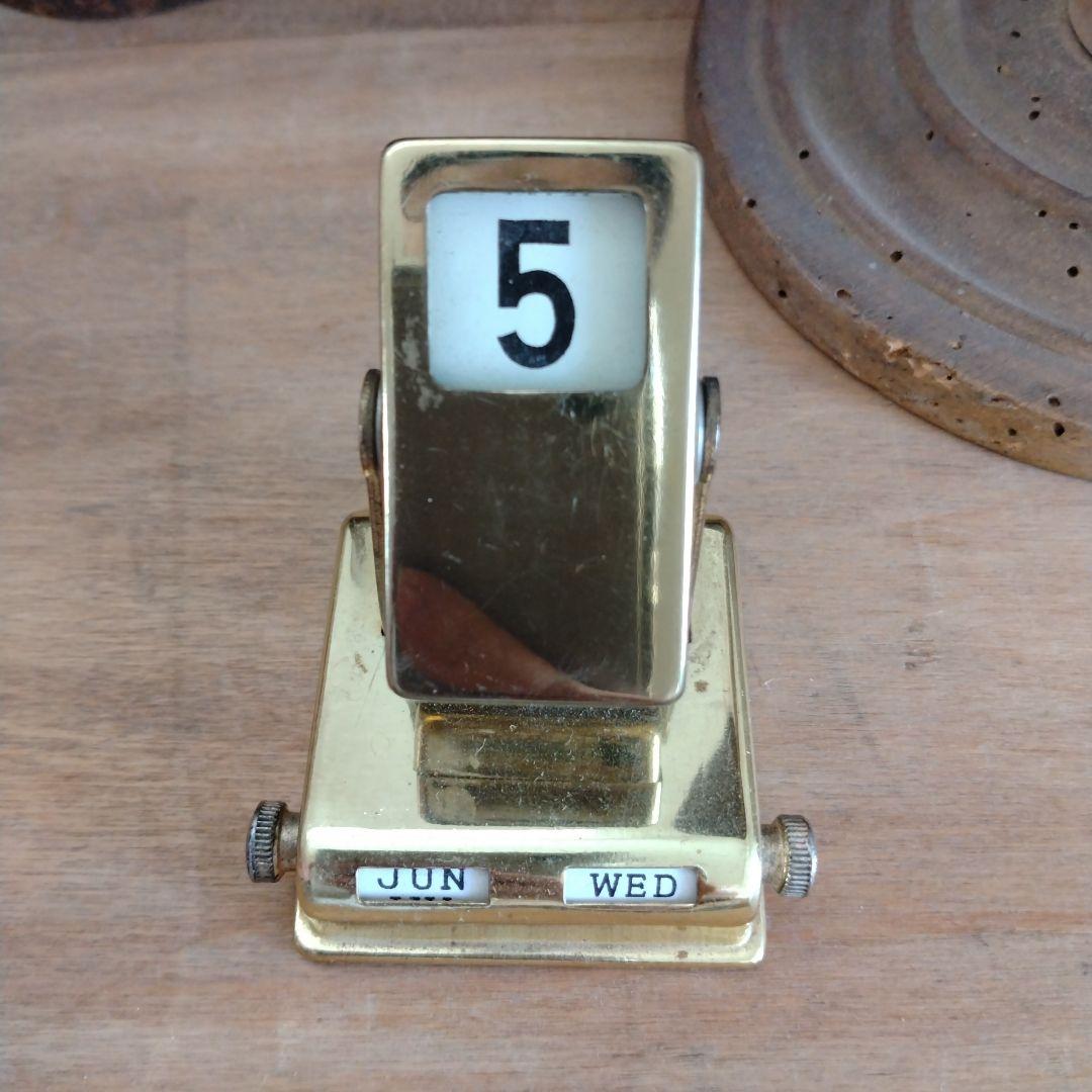 アンティーク卓上カレンダー