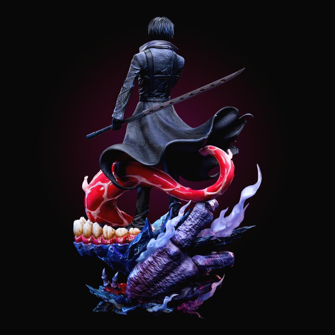 東京喰種トーキョーグール 金木 研 1/6スケール 塗装済み完成品フィギュア